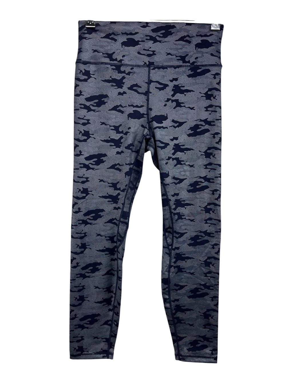 Zyia Active Navy Silver Camo Supreme Hi Rise 7/8 Length Womens 16-18 - Picture 2 of 8